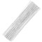 200-Pack 14" 26-Gauge White Floral Wire Stems for Crafts & Arrangements